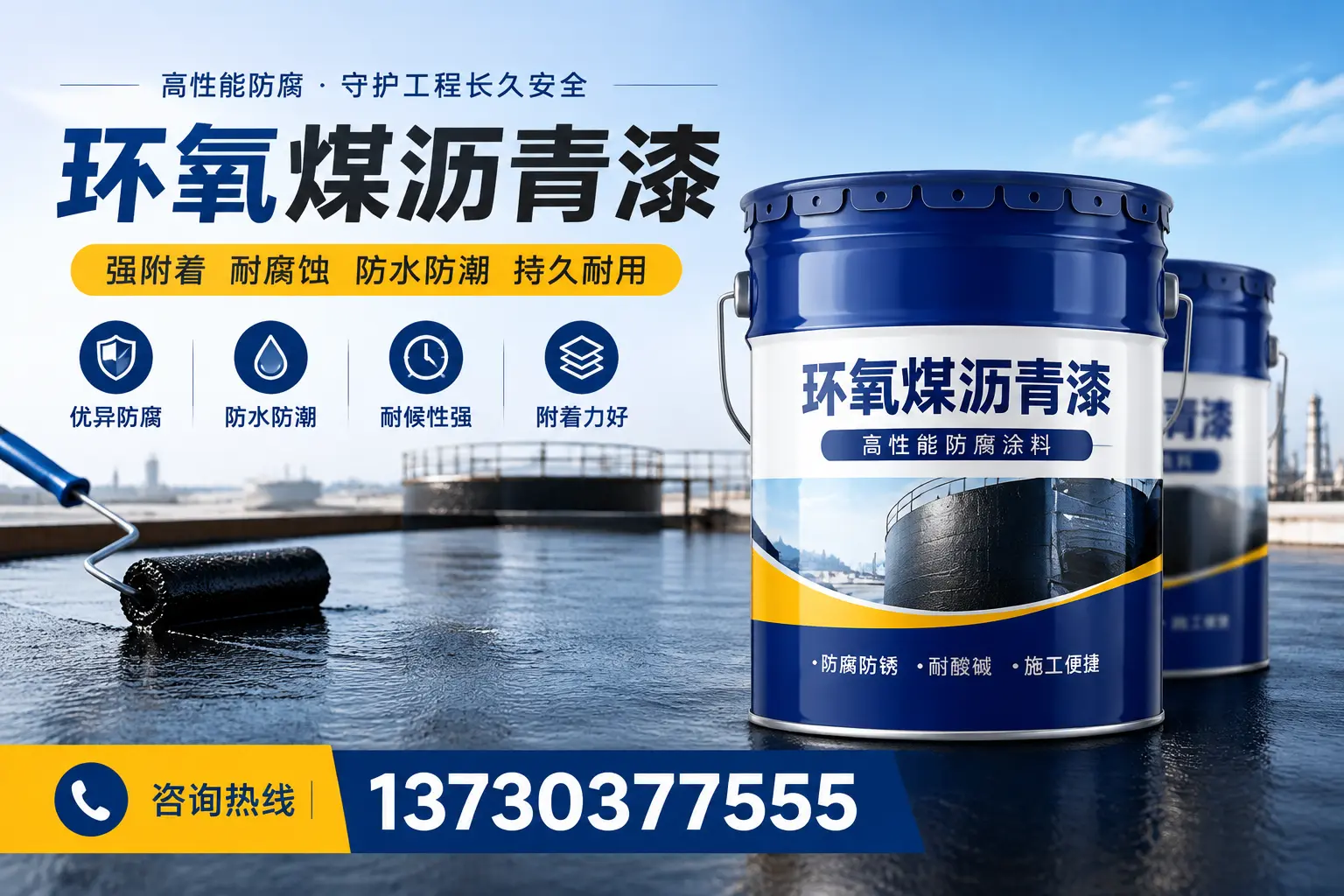 如何判断环氧煤沥青漆的质量?仙桃消费者指南
