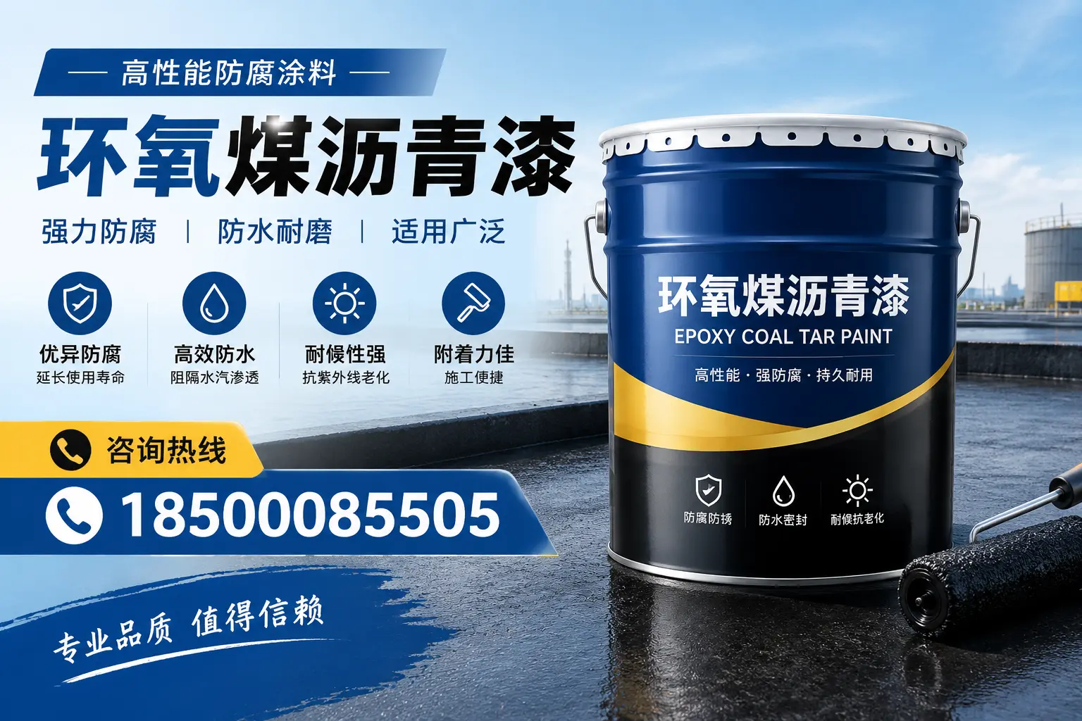 环氧煤沥青漆的主要成分与功能，仙桃用户深度了解